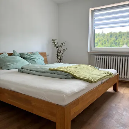 Ferienwohnung Blick Zur Bergkirche Weikersheim Exterior foto
