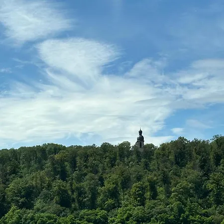 Ferienwohnung Blick Zur Bergkirche Weikersheim Exterior foto